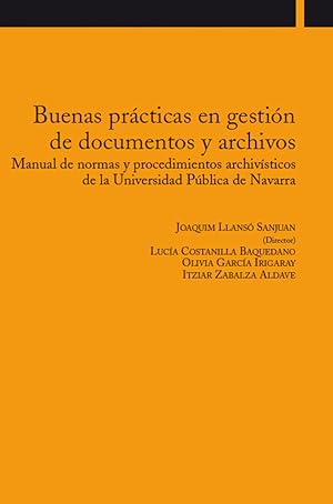 Imagen del vendedor de Buenas prcticas en gestin de documentos y archivos a la venta por Imosver