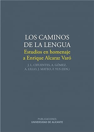 Seller image for Los caminos de la lengua for sale by Imosver