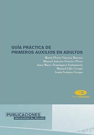 Imagen del vendedor de Gua prctica de primeros auxilios en adultos a la venta por Imosver