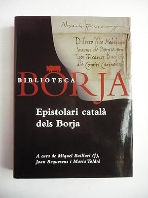 Epistolari català dels Borja. Biblioteca Borja 7.
