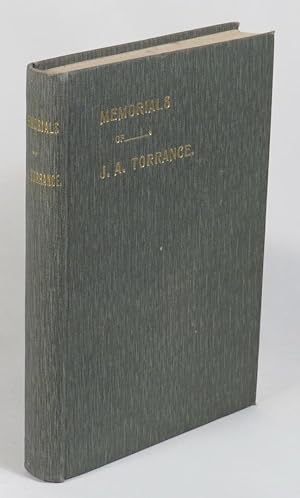 Seller image for Memorials of John A. Torrance: Agent for Thirty Years of the Patients' and Prisoners' Aid Society for sale by Renaissance Books, ANZAAB / ILAB