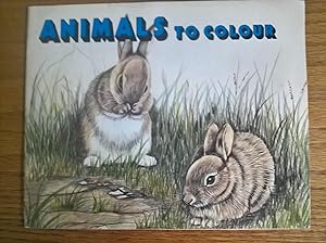 Image du vendeur pour Animals to Colour mis en vente par Peter Pan books