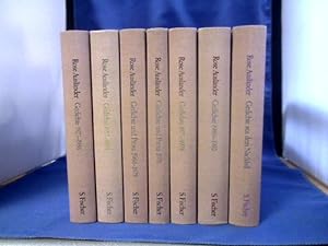 Gesammelte Werke in 7 Bänden (von 8 Bdn. ) Hrsg. von Helmut Braun. Bd. 1: Gedichte 1927-56. Bd. 2...