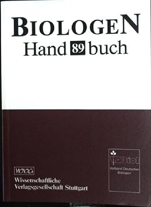 Bild des Verkufers fr Biologen Handbuch 1989 zum Verkauf von books4less (Versandantiquariat Petra Gros GmbH & Co. KG)