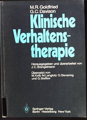 Seller image for Klinische Verhaltenstherapie. for sale by books4less (Versandantiquariat Petra Gros GmbH & Co. KG)