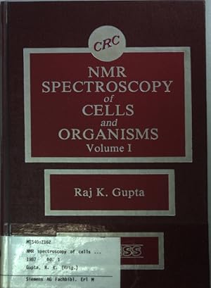 Bild des Verkufers fr NMR Spectroscopy Cells and Organs VOLUME I. zum Verkauf von books4less (Versandantiquariat Petra Gros GmbH & Co. KG)