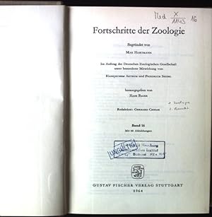 Seller image for Fortschritte der Zoologie, Band 16 for sale by books4less (Versandantiquariat Petra Gros GmbH & Co. KG)