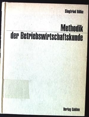 Imagen del vendedor de Methodik der Betriebswirtschaftskunde. Schriftenreihe Methodik des Unterrichts an kaufm�nnischen Schulen a la venta por books4less (Versandantiquariat Petra Gros GmbH & Co. KG)
