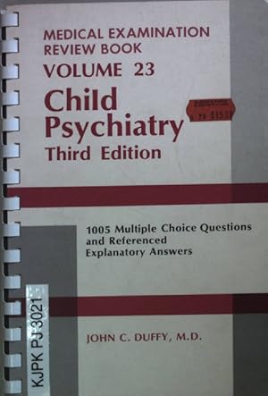 Bild des Verkufers fr Medical Examination Review Book Vol. 23: Child Psychiatry. zum Verkauf von books4less (Versandantiquariat Petra Gros GmbH & Co. KG)