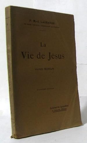 Seller image for La vie de jsus d'aprs renan for sale by crealivres
