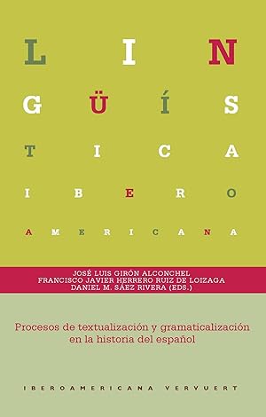 Immagine del venditore per Procesos de textualizaci�n y gramaticalizaci�n en la historia del espa�ol venduto da Imosver