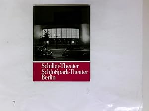 Seller image for Schiller-Theater Schlosspark-Theater Berlin Berlin Gestalt und Geist, Band 2 for sale by Antiquariat Buchhandel Daniel Viertel
