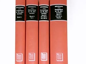 Bild des Verkufers fr Deutschland im 18. Jahrhundert : Bd. 1: Deutschlands politische, materielle und soziale Zustnde im 18. Jahrhundert. Bd. 2: Deutschlands geistige, sittliche und gesellige Zustnde im 18. Jahrhundert. 2 Bnde in 4 Bchern. zum Verkauf von Antiquariat Buchhandel Daniel Viertel