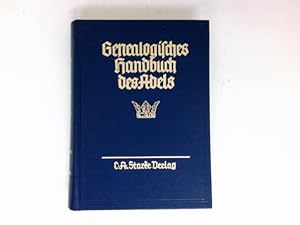 Adelslexikon, Band II, Boo - Don : Genealogisches Handbuch des Adels - Band 58.