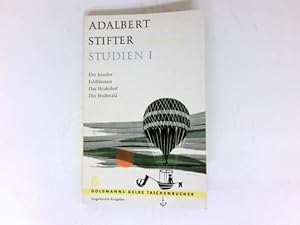 Seller image for Studien I : Der Kondor. Feldblumen. Das Heidedorf. Der Hochwald. for sale by Antiquariat Buchhandel Daniel Viertel