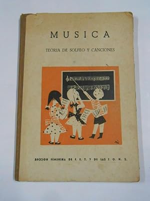 Imagen del vendedor de MUSICA. TEORIA DE SOLFEO Y CANCIONES. ANGELES CANDELA Y JUANA MONTERO TDK115 a la venta por TraperaDeKlaus