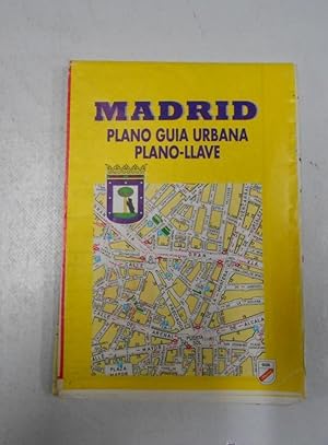 PLANO GUIA URBANA PLANO-LLAVE MADRID. AÑO 2001. TDK175