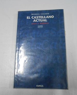 EL CASTELLANO ACTUAL USOS Y NORMAS. MANUEL CASADO TDK166