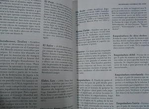 Diccionario universal del golf. Asís Boyer, Daniel. TDK210
