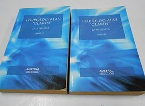 LEOPOLDO ALAS CLARIN. LA REGENTA. 2 TOMOS. SELECCION COLECCION AUSTRAL. ESPASA CALPE. TDK169