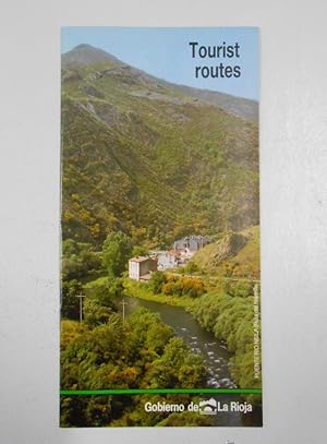 LA RIOJA TOURIST ROUTES. FOLLETO TURISTICO EN INGLES. TDKP11