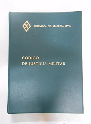 Biblioteca del Guardia Civil. Código de justicia militar, 1981. Madrid. TDK252