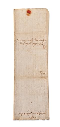 [OTTOMAN TRADE OF ALUM IN THE 15TH CENTURY]. [Two autograph letters signed to Marco Bembo in Cons...