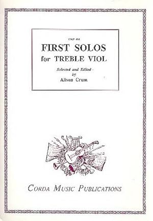 Seller image for First Solosfor treble viol for sale by AHA-BUCH GmbH