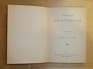 Seller image for Prager Dichterbuch. for sale by Matthaeus Truppe Antiquariat