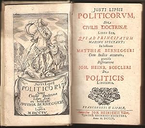 Politicorum sive civilis doctrinae. Libri VI, qui ad principatum maxime spectant. Ex instituto Ma...