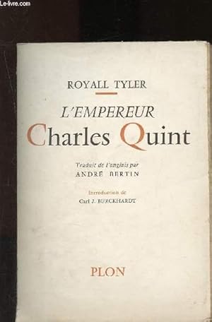 Bild des Verkufers fr L'empereur Charles Quint zum Verkauf von Le-Livre