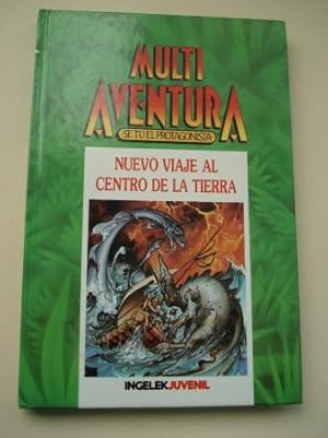 Bild des Verkufers fr Nuevo viaje al centro de la Tierra (Multi Aventura. S t el protagonista, n 1) zum Verkauf von GALLAECIA LIBROS