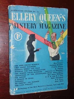 Ellery Queen's Mystery Magazine: Australian Edition No. 13: July 1948