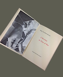 Image du vendeur pour A Breviary in Time of War. mis en vente par Jeff Maser, Bookseller - ABAA