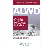 Image du vendeur pour ALWD Guide to Legal Citation mis en vente par eCampus