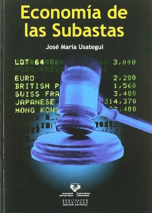 Seller image for Economa de las subastas for sale by Imosver