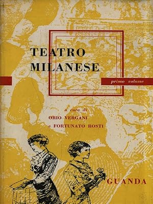 Bild des Verkufers fr Teatro Milanese. Volume 1 zum Verkauf von Librodifaccia