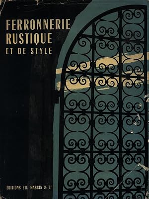 Imagen del vendedor de Ferronnerie rustique et de style a la venta por Librodifaccia