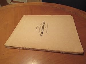 Seller image for Traite Elementaire Pratique DArchitecture Ou Etude Des Cinq Ordres DApres Jacques Barozzio De Vignole. Ouvrage Divise En Soixante-Douze Planches Comprenant Les Cinq Ordres. Avec LIndication Des Nombres Necessaires Au Lavis, Le Trace Des Fonctions, Etc, Et Des Exemples Relatifs Aux Ordres. Compose, Dessine Et Mis En Ordre Par J-A. Leveil, Architecte, Ancien Pensionnaire Du Roi A Rome. Et Grave Sur Acier Par Hibon. for sale by Arroyo Seco Books, Pasadena, Member IOBA