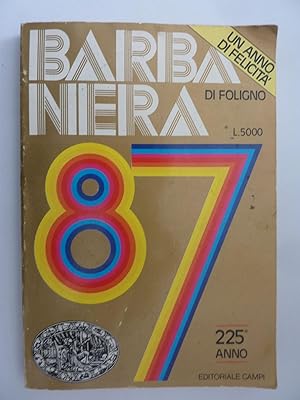 LUNARIO ALMANACCO BARBANERA DI FOLIGNO 1987