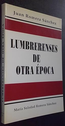Seller image for Lumbrerenses de otra poca for sale by Librera La Candela
