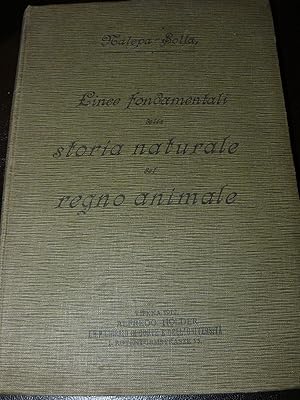 Linee fondamentali della storia naturale del regno animale con speciale riguardo ai rapporti morf...