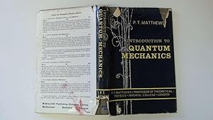 Image du vendeur pour Introduction to quantum mechanics mis en vente par Goldstone Rare Books