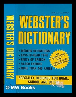 Bild des Verkufers fr Webster's dictionary zum Verkauf von MW Books Ltd.