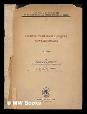 Seller image for Problmes dmographiques contemporains for sale by MW Books Ltd.