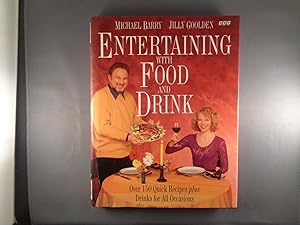 Imagen del vendedor de Entertaining with Food and Drink. Signed by Jilly Goolden a la venta por Strawberry Hill Books