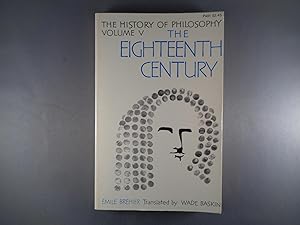 Seller image for The History of Philosophy Volume V The Eighteenth Century for sale by Strawberry Hill Books