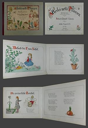 Seller image for Allerlei nette Pflanzen. Heitere Kinderlieder aus Wald und Feld, von Wiesenflur und Garten. Mit Bildern. for sale by Daniel Thierstein