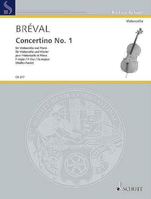 Image du vendeur pour Concertino F-Dur Nr.1fr Violoncello und Klavier mis en vente par AHA-BUCH GmbH