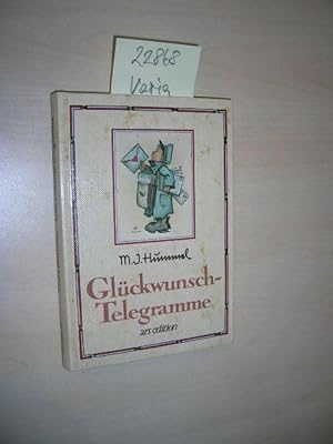 Glückwunsch-Telegramme.